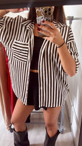 Camicione a righe